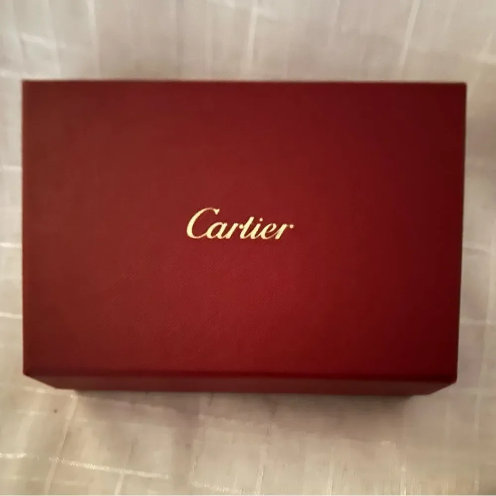 Cartier Leather Wallet - Burgundy
